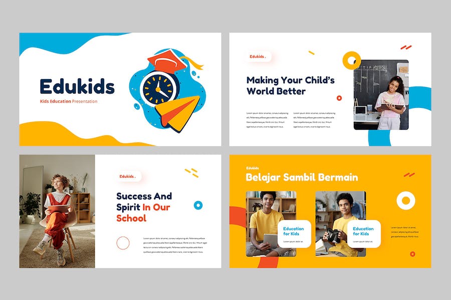 儿童教育培训课程教学Keynote模板 - 顶尖PPT