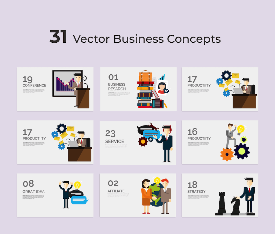 专业IT技术代理磨砂玻璃风格PPT模板 - 顶尖PPT
