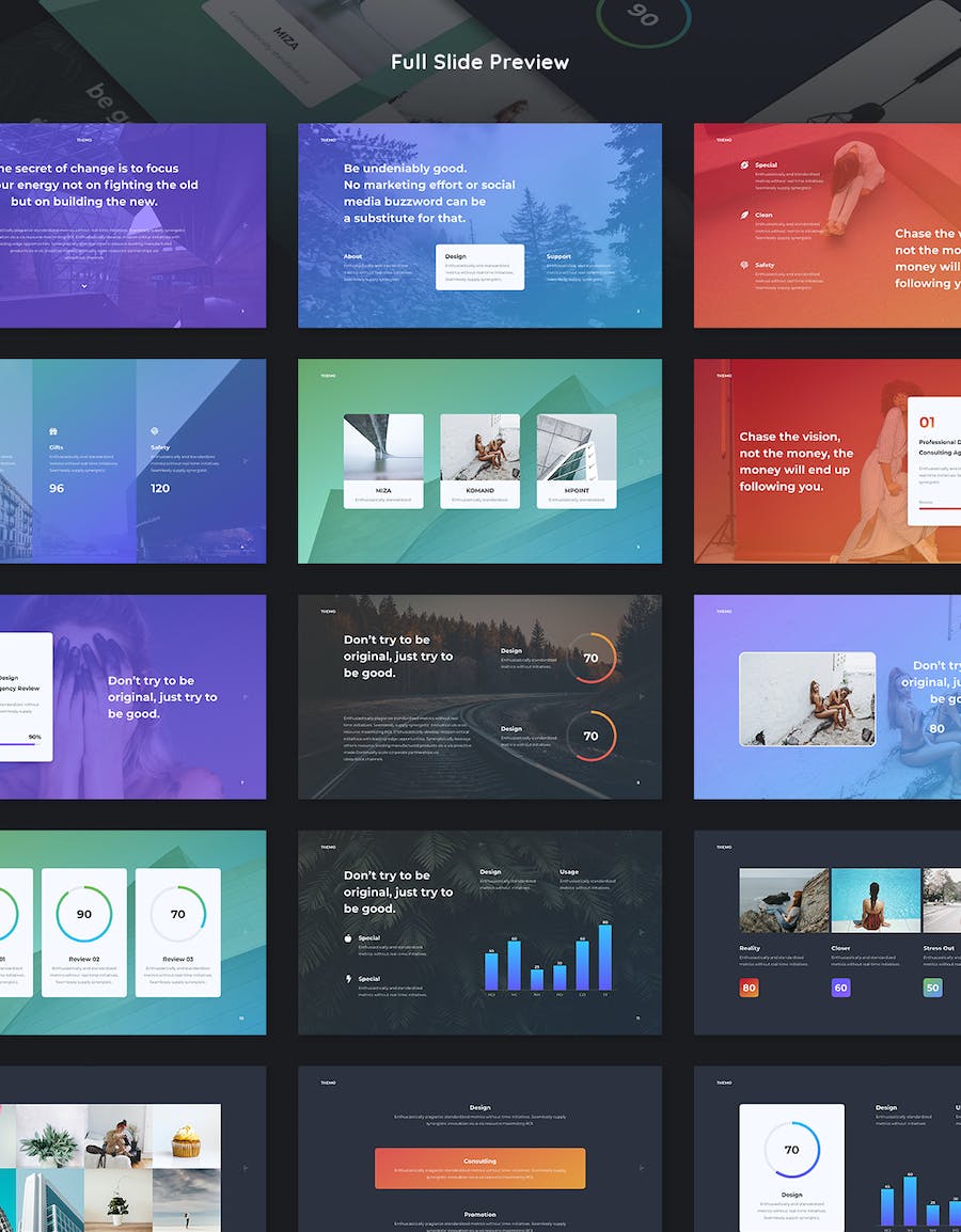 商业计划品牌展示营销策划多用途PPT模板 - 顶尖PPT