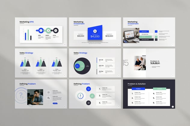 专业商业计划主旨演讲Keynote模板 - 顶尖PPT