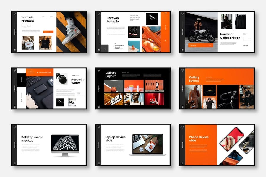 商业企业品牌宣传推广策略Keynote模板 - 顶尖PPT