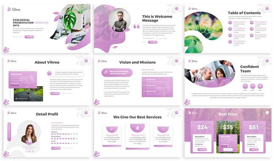 美容护肤产品推介宣传PPT模板 - 顶尖PPT