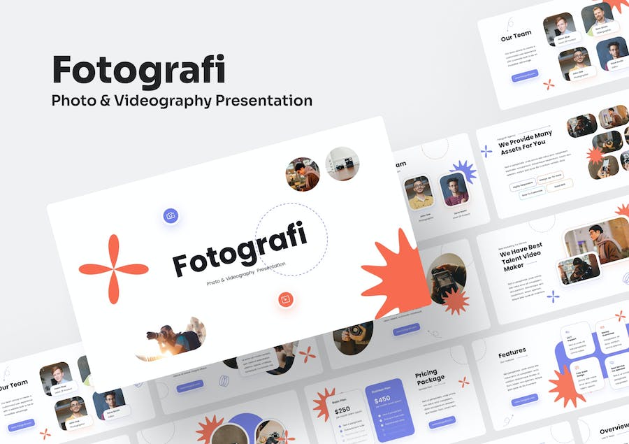 摄影视频服务项目推介方案Keynote模板 - 顶尖PPT