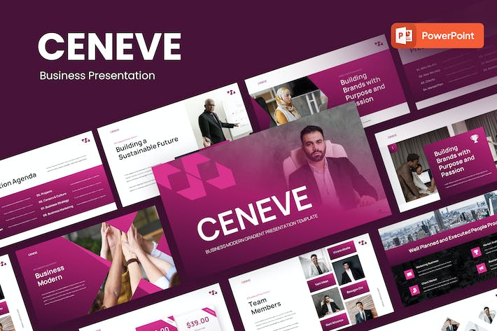 商业企业品牌宣传推广方案PPT模板 - 顶尖PPT