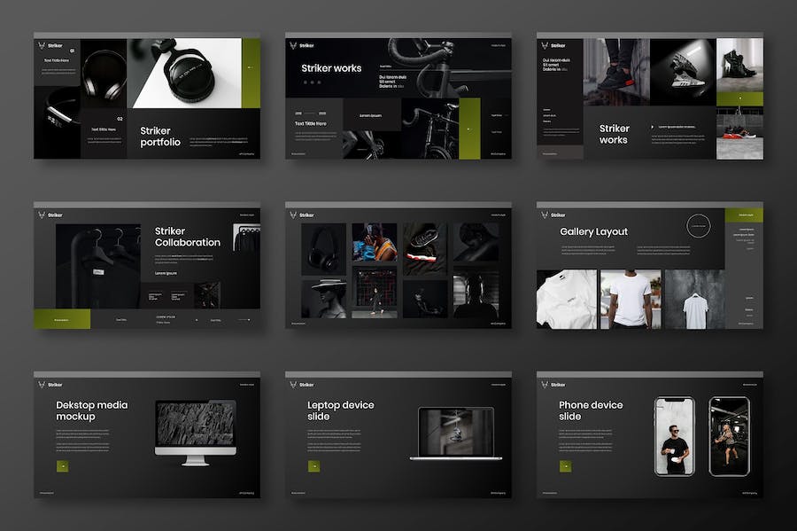 黑色业务合作团队展示总结计划PPT模板 - 顶尖PPT