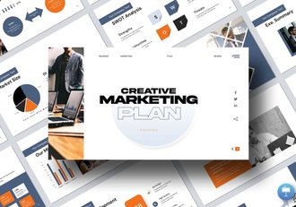 营销计划主题keynote模板 - 顶尖PPT