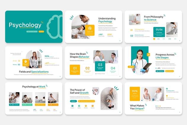 临床心理学研究PPT展示模板 - 顶尖PPT