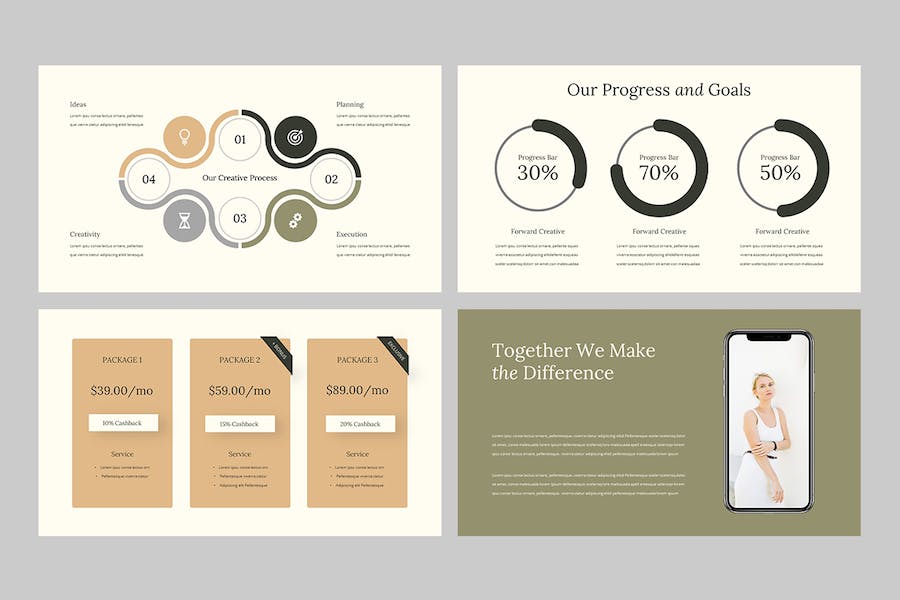 创意项目规划建设发展方案Keynote模板 - 顶尖PPT