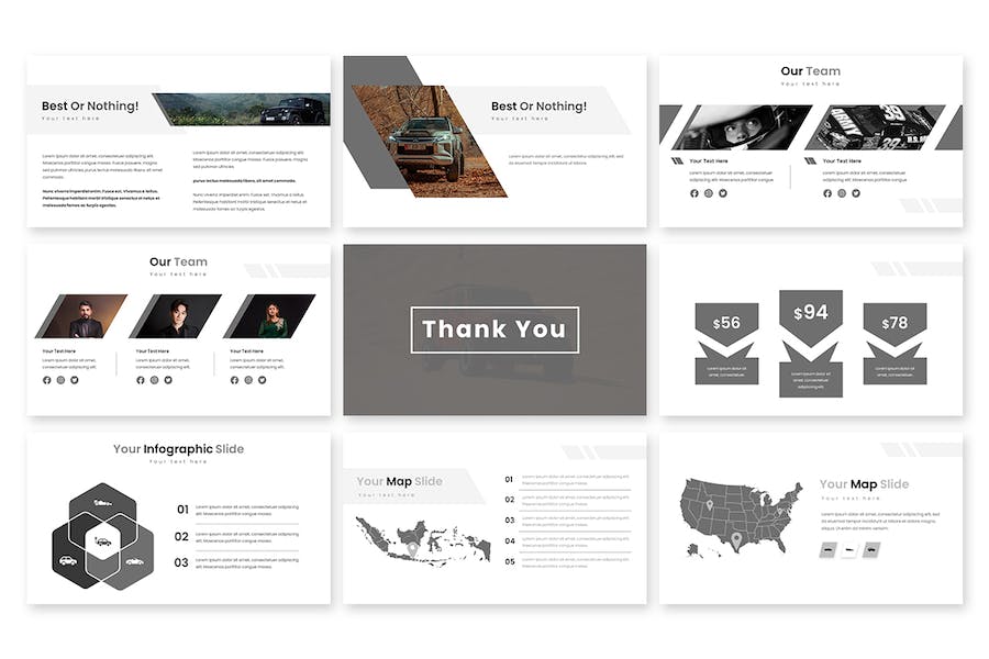 交通运输行业方案展示Keynote模板 - 顶尖PPT