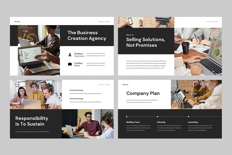 商务业务融资路演推介Keynote模板 - 顶尖PPT