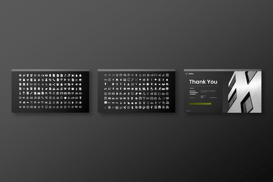 黑色业务合作团队展示总结计划PPT模板 - 顶尖PPT