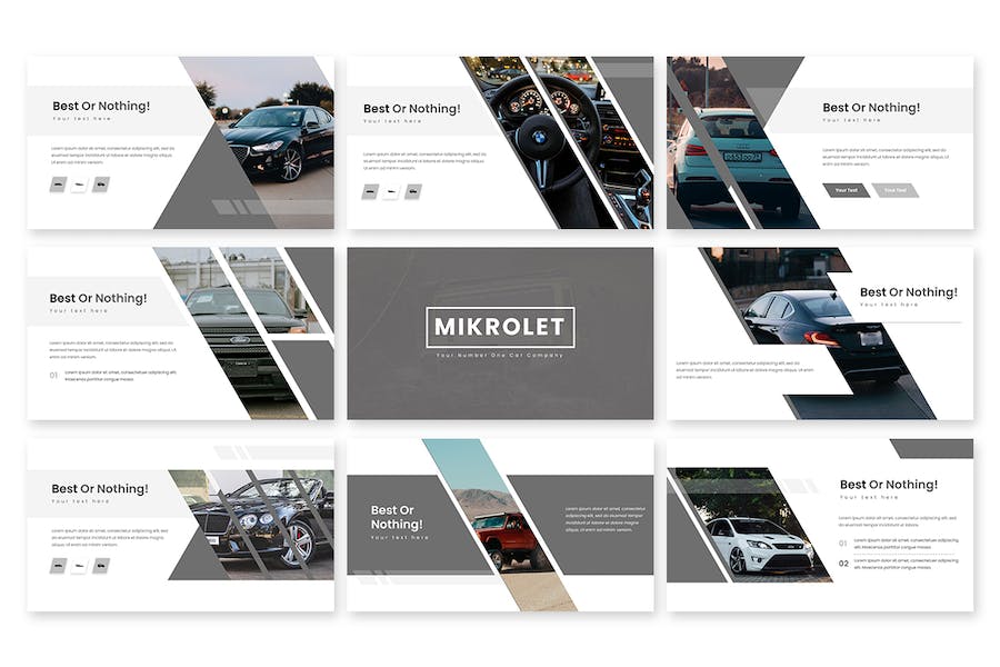 交通运输行业方案展示Keynote模板 - 顶尖PPT