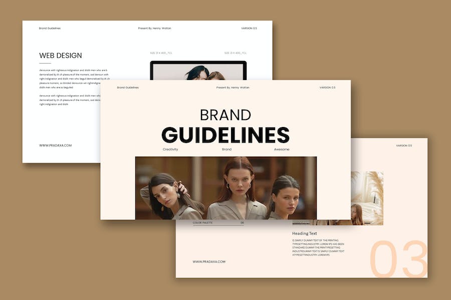 品牌指南宣传推广PPT模板 - 顶尖PPT