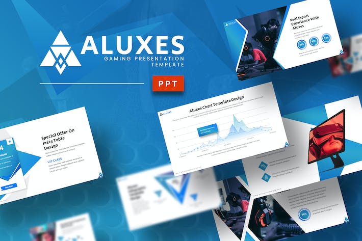 游戏娱乐竞技策划宣传PPT模板 - 顶尖PPT