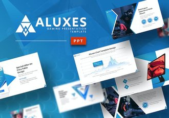 游戏娱乐竞技策划宣传PPT模板 - 顶尖PPT