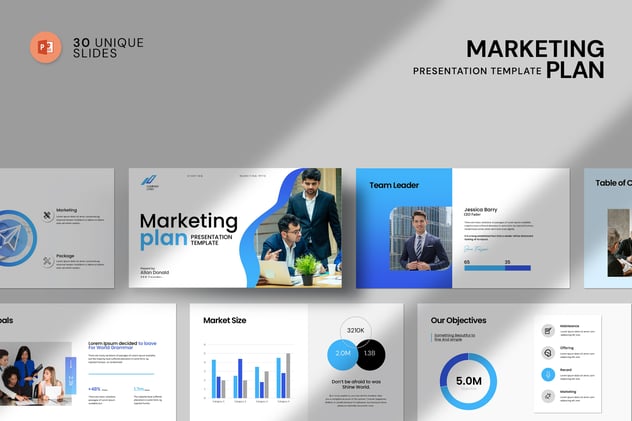 营销计划战略推广执行PPT模板 - 顶尖PPT