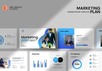 营销计划战略推广执行PPT模板 - 顶尖PPT