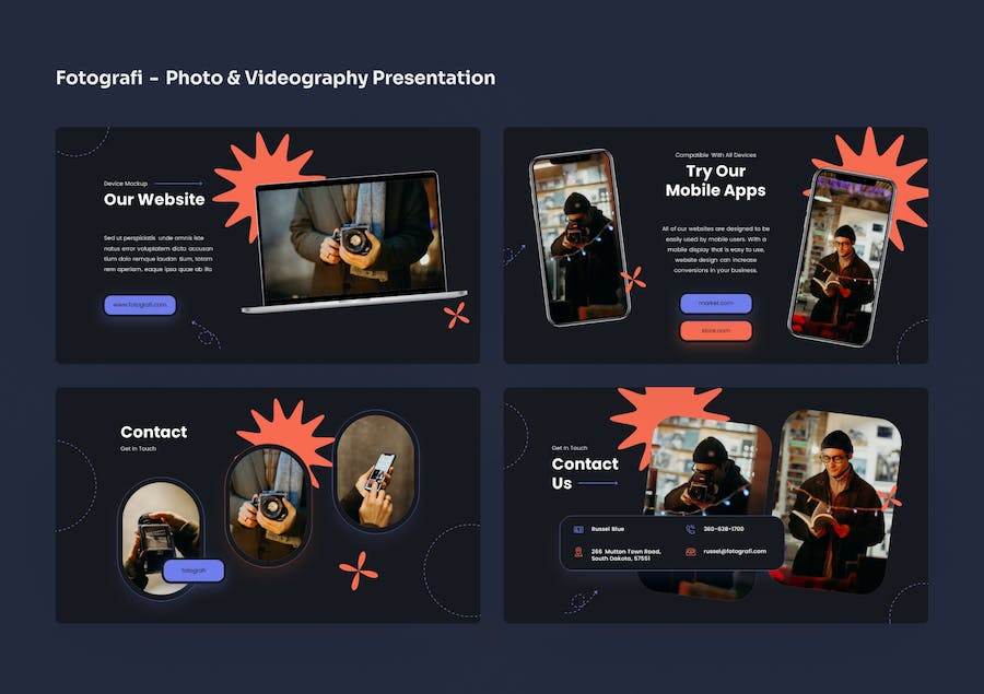 摄影视频服务项目推介方案Keynote模板 - 顶尖PPT