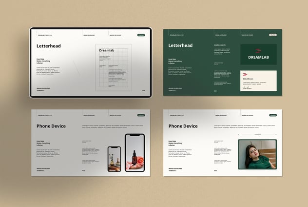 企业品牌指南PPT模板 - 顶尖PPT