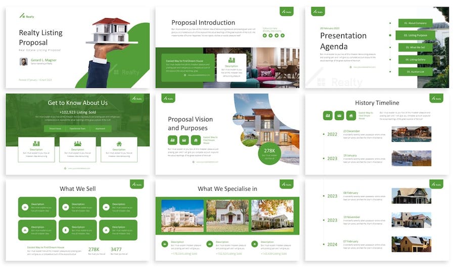 房地产市场营销keynote模板 - 顶尖PPT