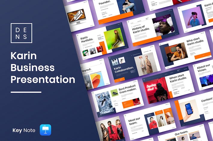 商务企业风采展示Keynote模板 - 顶尖PPT