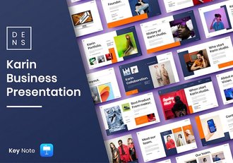 商务企业风采展示Keynote模板 - 顶尖PPT