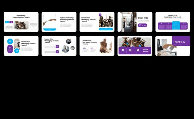 网络安全防护技术方案Keynote模板 - 顶尖PPT