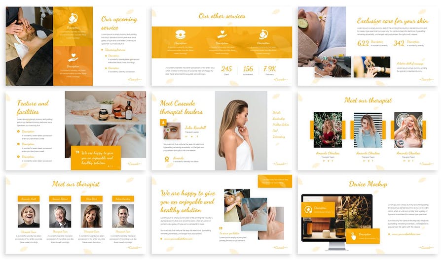 美容护肤化妆品推广PPT模板 - 顶尖PPT