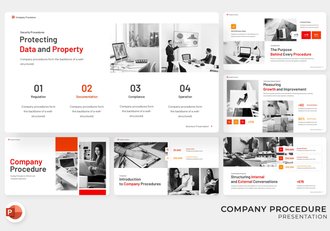 公司程序介绍幻灯片PPT模板 - 顶尖PPT