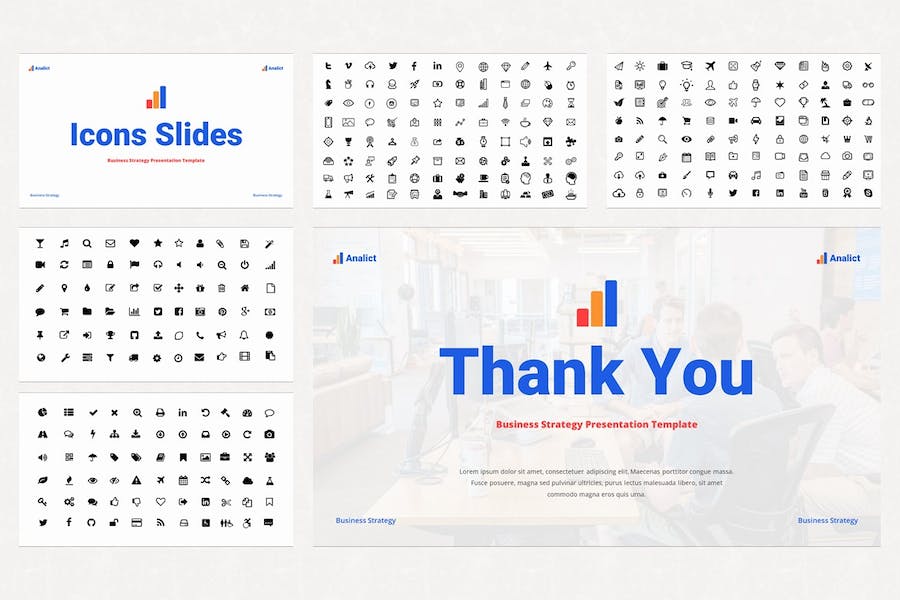 商业战略讲述展示规划管理PPT模板 - 顶尖PPT