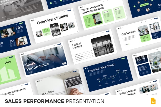 销售绩效分析评估PPT模板 - 顶尖PPT