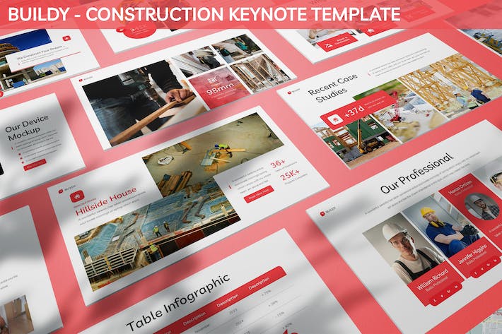 地产建筑工程施工作业安全防护keynote模板 - 顶尖PPT