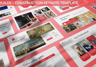 地产建筑工程施工作业安全防护keynote模板 - 顶尖PPT