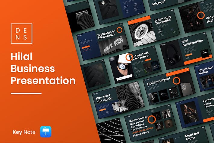 企业商业计划项目演示Keynote模板 - 顶尖PPT