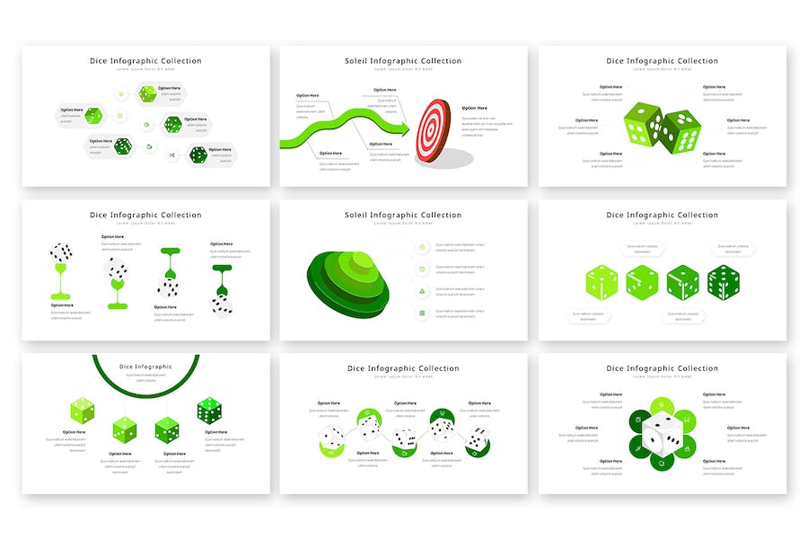 专业数据分析信息图表Keynote模板 - 顶尖PPT