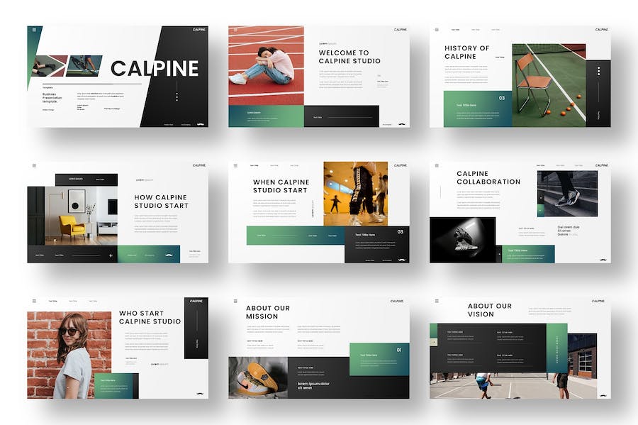 大气摄影产品展示营销计划多用途keynote模板 - 顶尖PPT