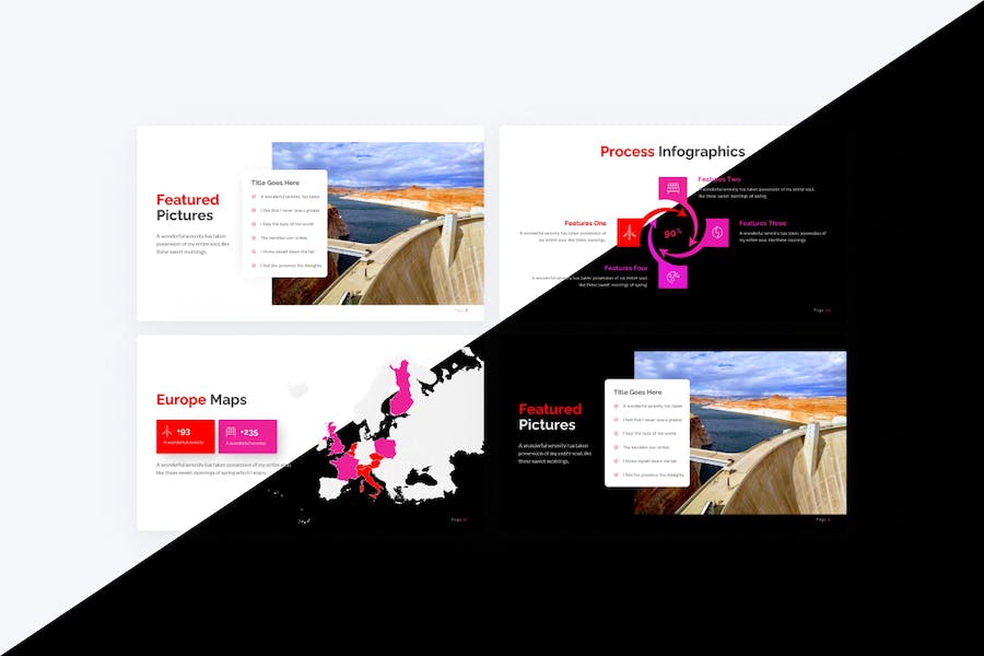 绿色新能源开发战略布局keynote模板 - 顶尖PPT