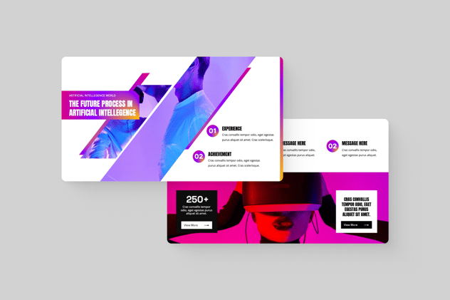 科技AI人工智能虚拟现实keynote模板 - 顶尖PPT