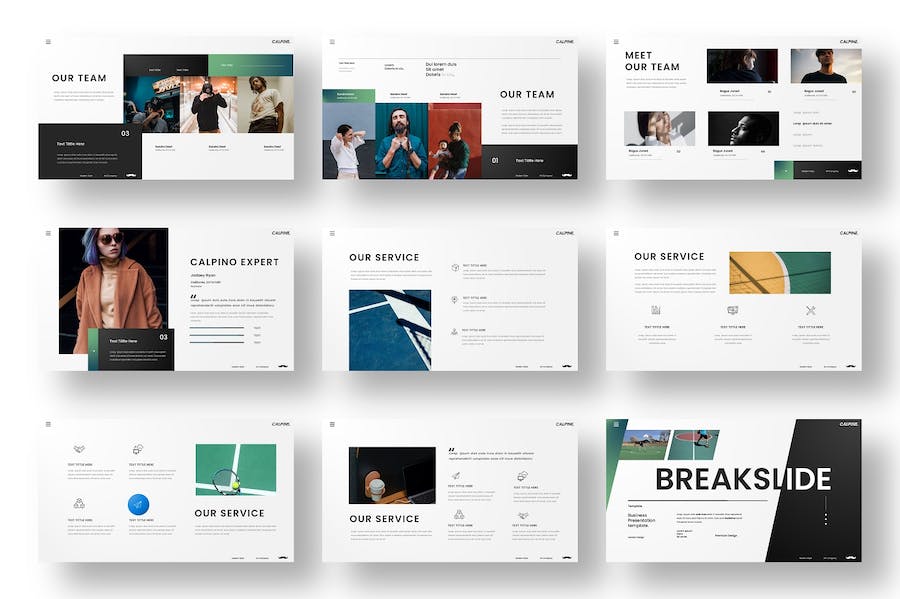 大气摄影产品展示营销计划多用途keynote模板 - 顶尖PPT