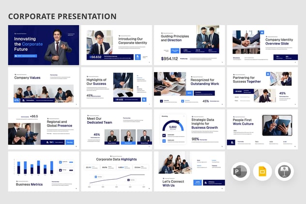 公司业务布局与发展规划展示PPT模板 - 顶尖PPT