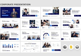 公司业务布局与发展规划展示PPT模板 - 顶尖PPT