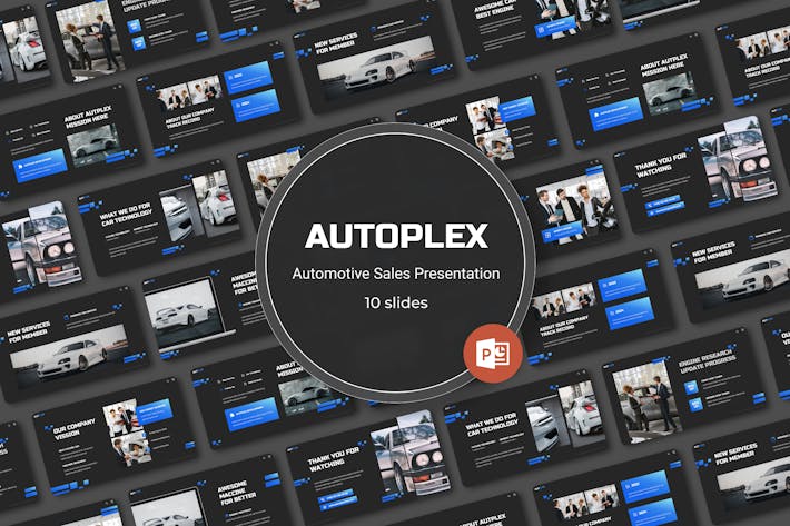 汽车销售售后服务PPT模板 - 顶尖PPT