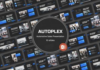 汽车销售售后服务PPT模板 - 顶尖PPT