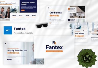 商务公司讲述展示企业推广Keynote模板 - 顶尖PPT