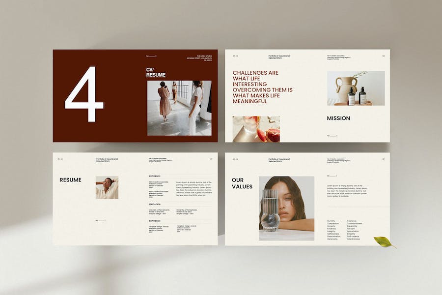 极简风格国外keynote模板 - 顶尖PPT