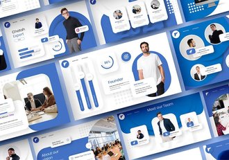 商业企业发展战略方案Keynote模板 - 顶尖PPT