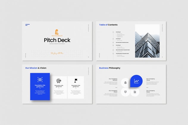 融资路演项目推介商业欧美风格PPT模板 - 顶尖PPT