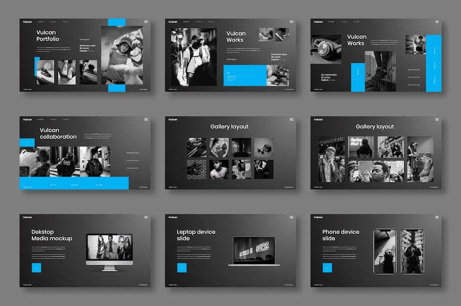 商务企业品牌推广Keynote模板 - 顶尖PPT