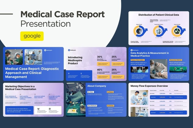 医疗案例病例分析PPT模板 - 顶尖PPT