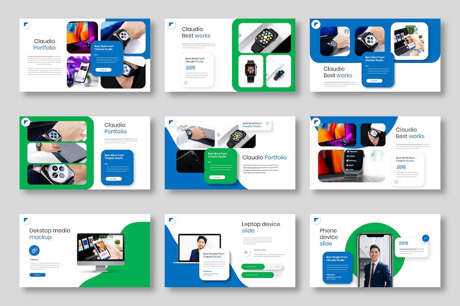 科技商务创业项目发展Keynote模板 - 顶尖PPT